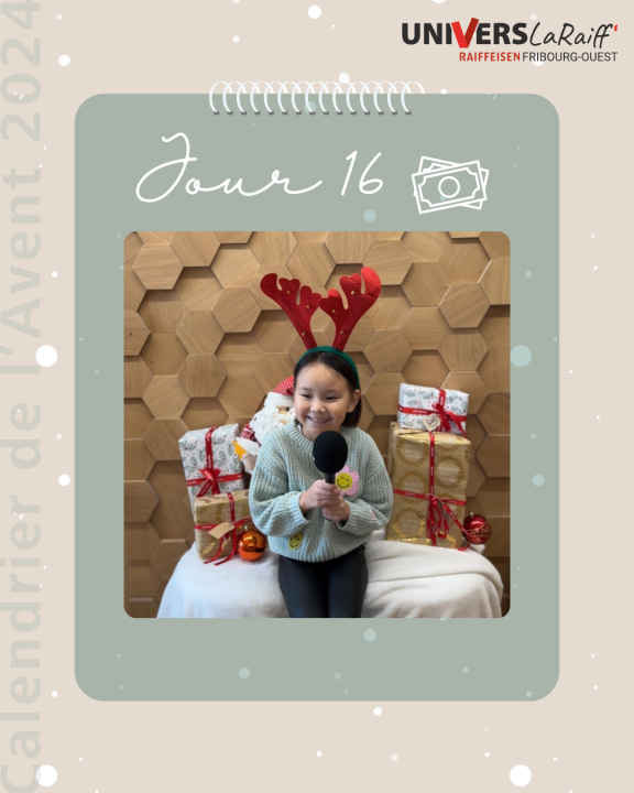 Calendrier de l'Avent 2024 - Gagnant(e) du Jour 16